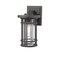 Z-Lite Jordan 1 Light Outdoor Wall Sconce, Oil Rubbed Bronze And Clear Seedy 570S-ORB - alternate 3